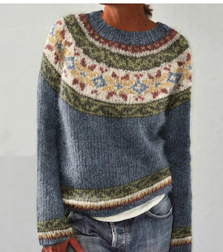 Harper | Pull en maille rétro