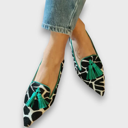 Ferina™ | Mocassins bicolores à bout pointu