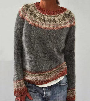 Harper | Pull en maille rétro