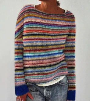 Harper | Pull en maille rétro