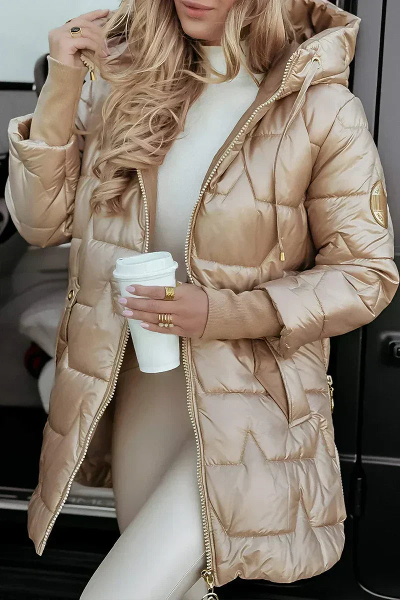 ALIZA™ | Parka Satinée