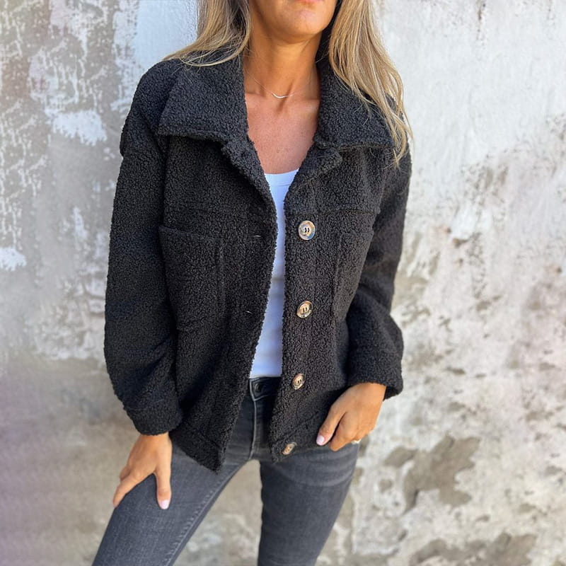 Nelea - Manteau élégant et chic, allure raffinée et intemporelle
