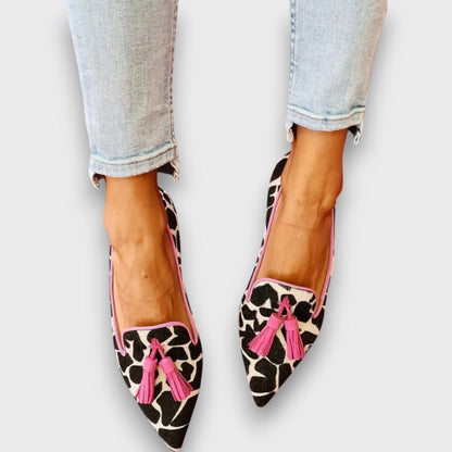 Ferina™ | Mocassins bicolores à bout pointu