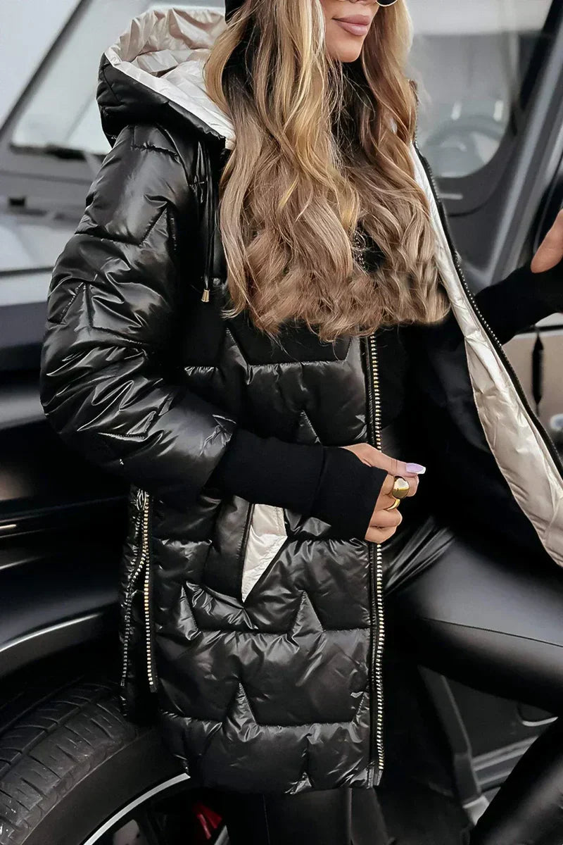 ALIZA™ | Parka Satinée