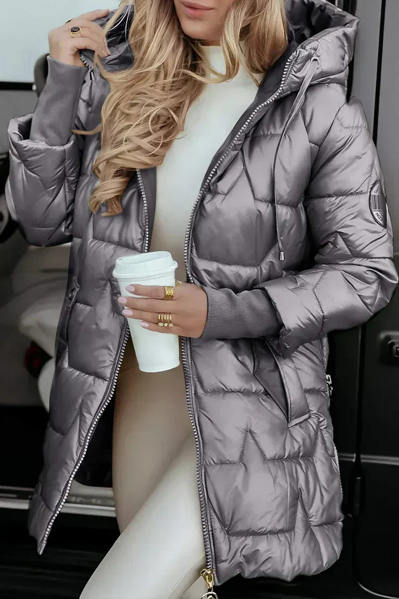 ALIZA™ | Parka Satinée