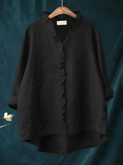 Célestine™ | Blouse délicate à volants