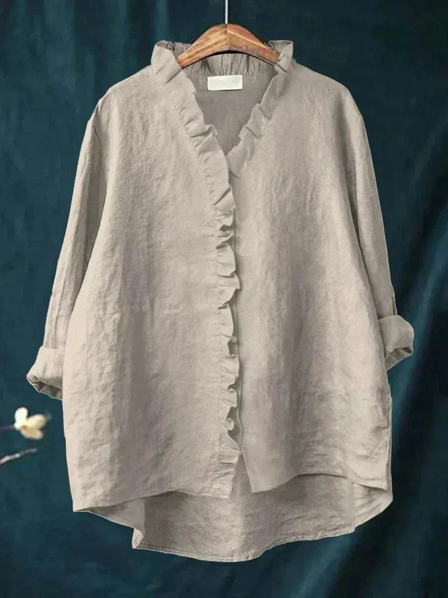 Célestine™ | Blouse délicate à volants