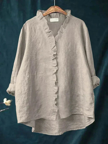 Célestine™ | Blouse délicate à volants