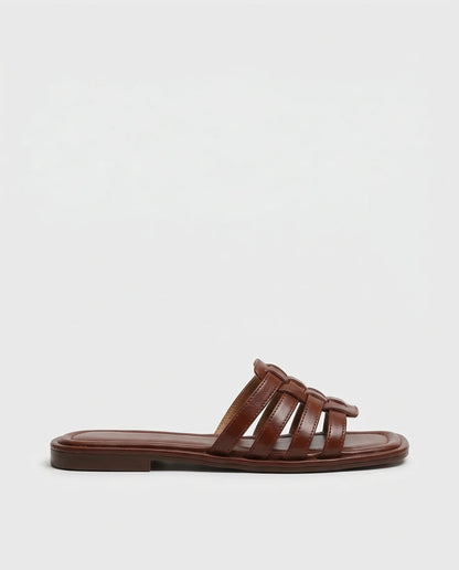 NAJLA™ | SANDALES À LANIÈRES TRESSÉES