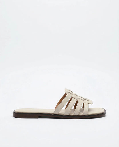 NAJLA™ | SANDALES À LANIÈRES TRESSÉES