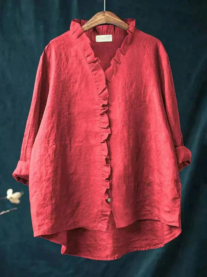 Célestine™ | Blouse délicate à volants