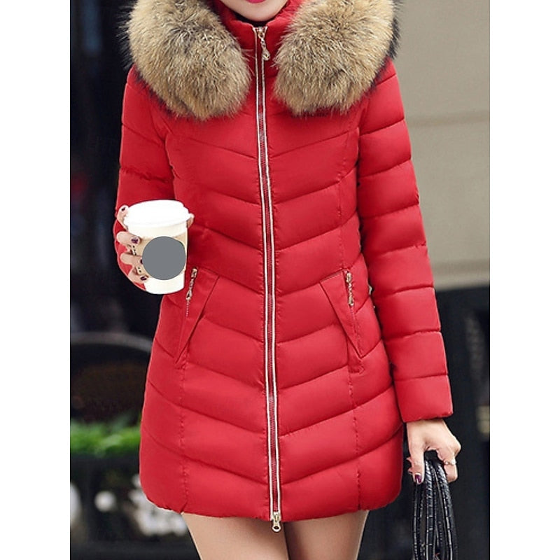 Gwendolyn | Parka d’hiver matelassée à capuche