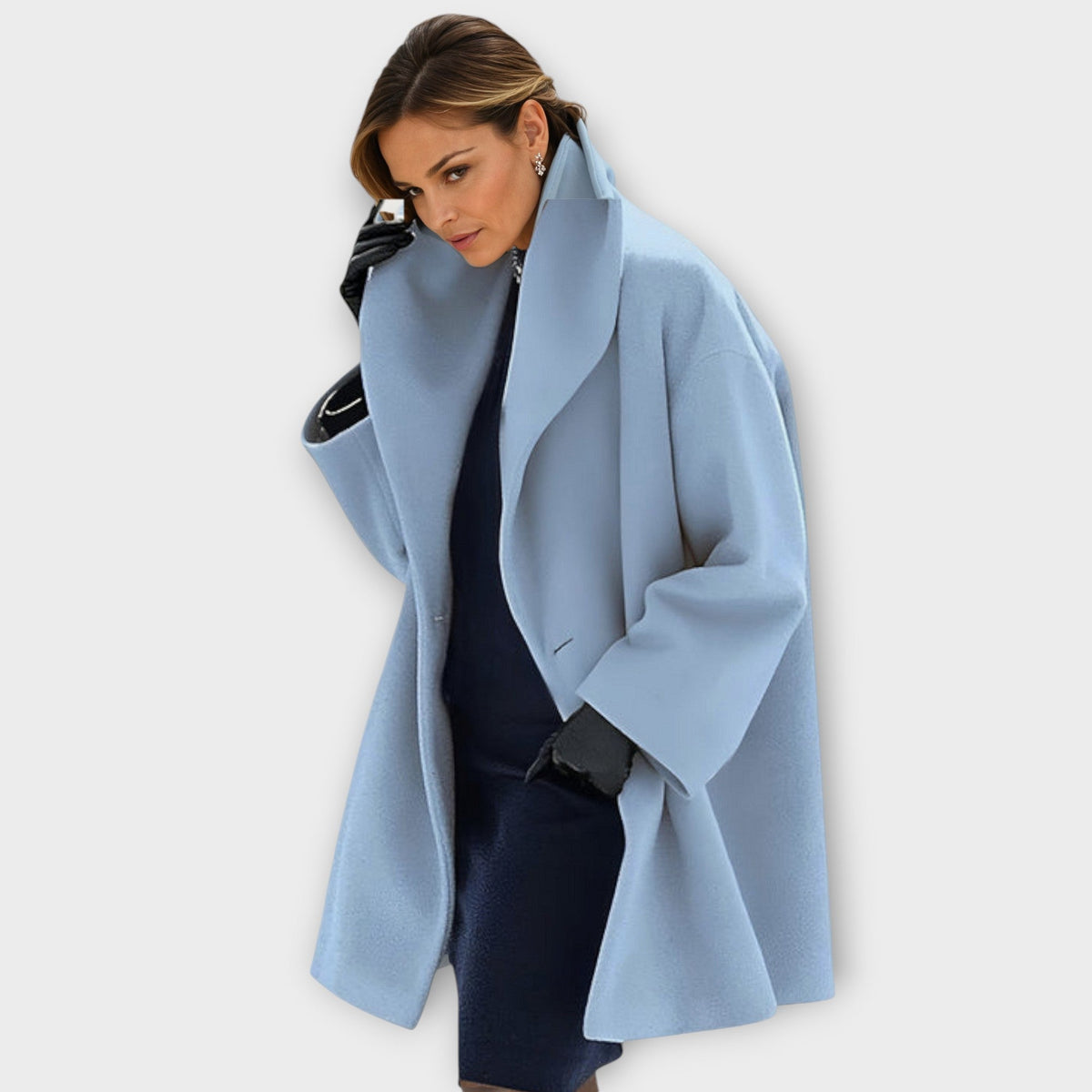 Sophie | Manteau en laine haut de gamme, coupe-vent et élégant