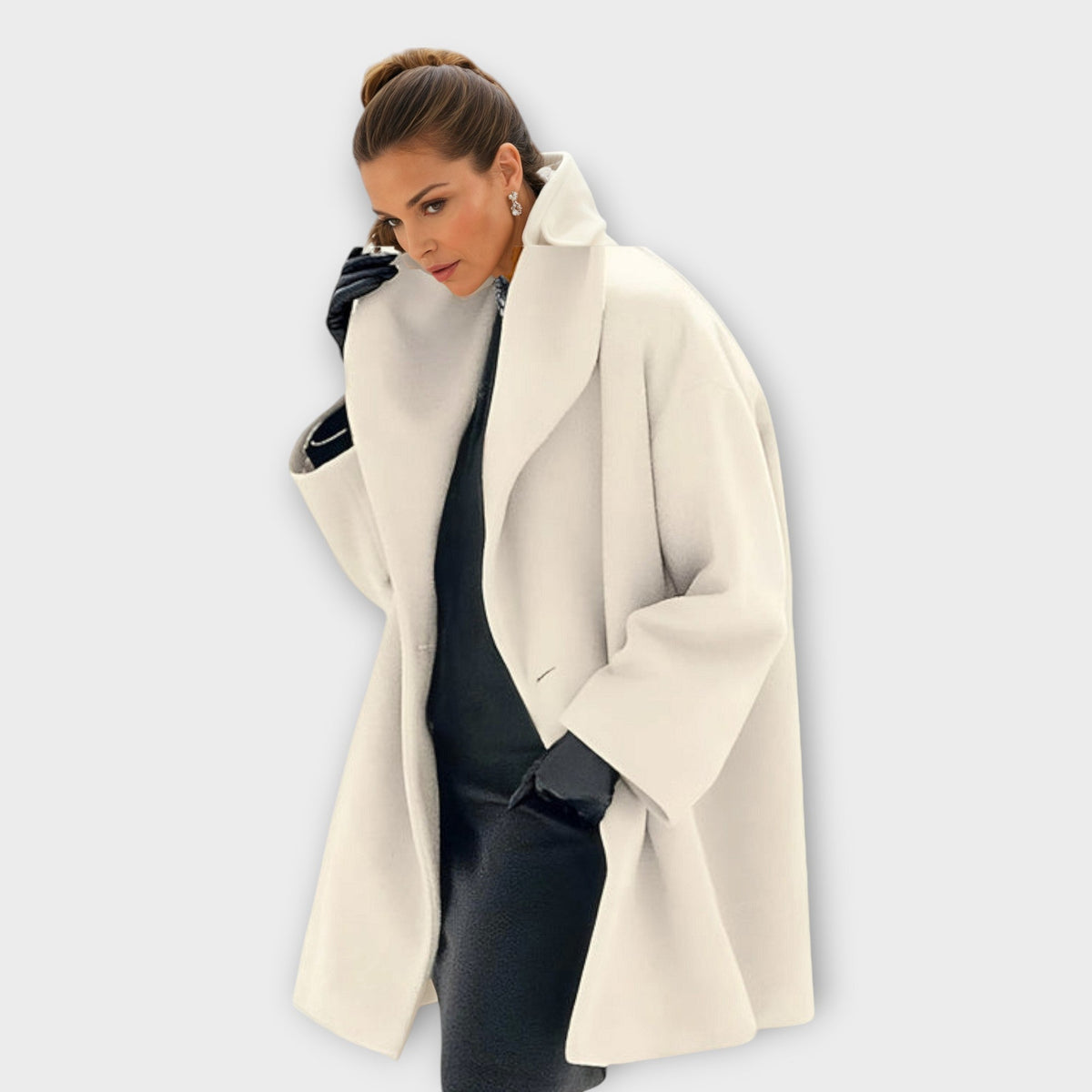 Sophie | Manteau en laine haut de gamme, coupe-vent et élégant