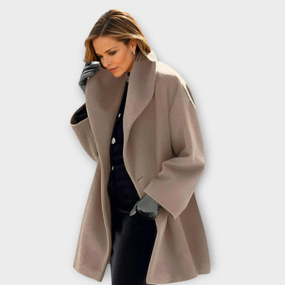 Sophie | Manteau en laine haut de gamme, coupe-vent et élégant