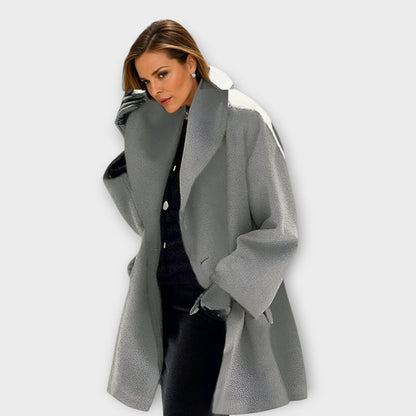 Sophie | Manteau en laine haut de gamme, coupe-vent et élégant