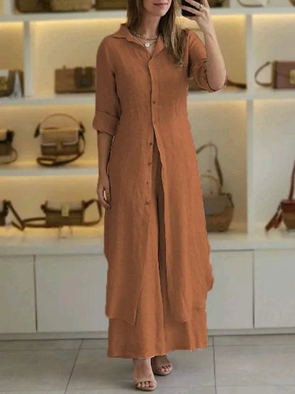 Vienne™ | Ensemble deux pièces robe &amp; pantalon