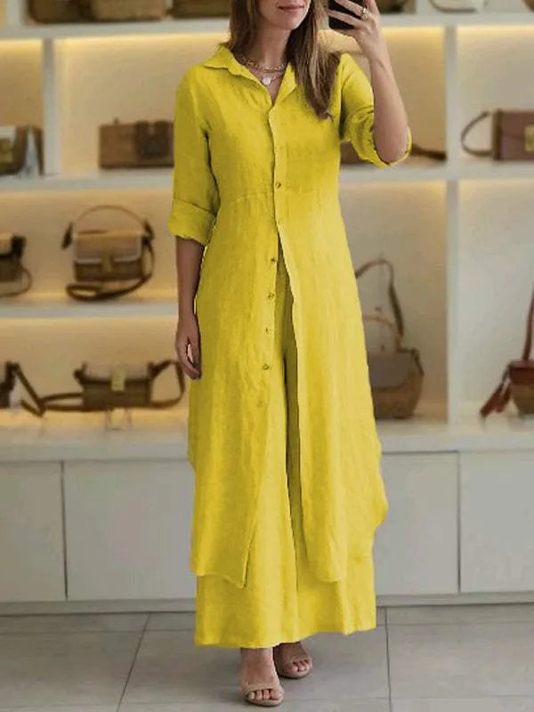 Vienne™ | Ensemble deux pièces robe &amp; pantalon