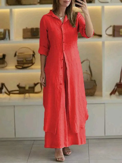 Vienne™ | Ensemble deux pièces robe &amp; pantalon