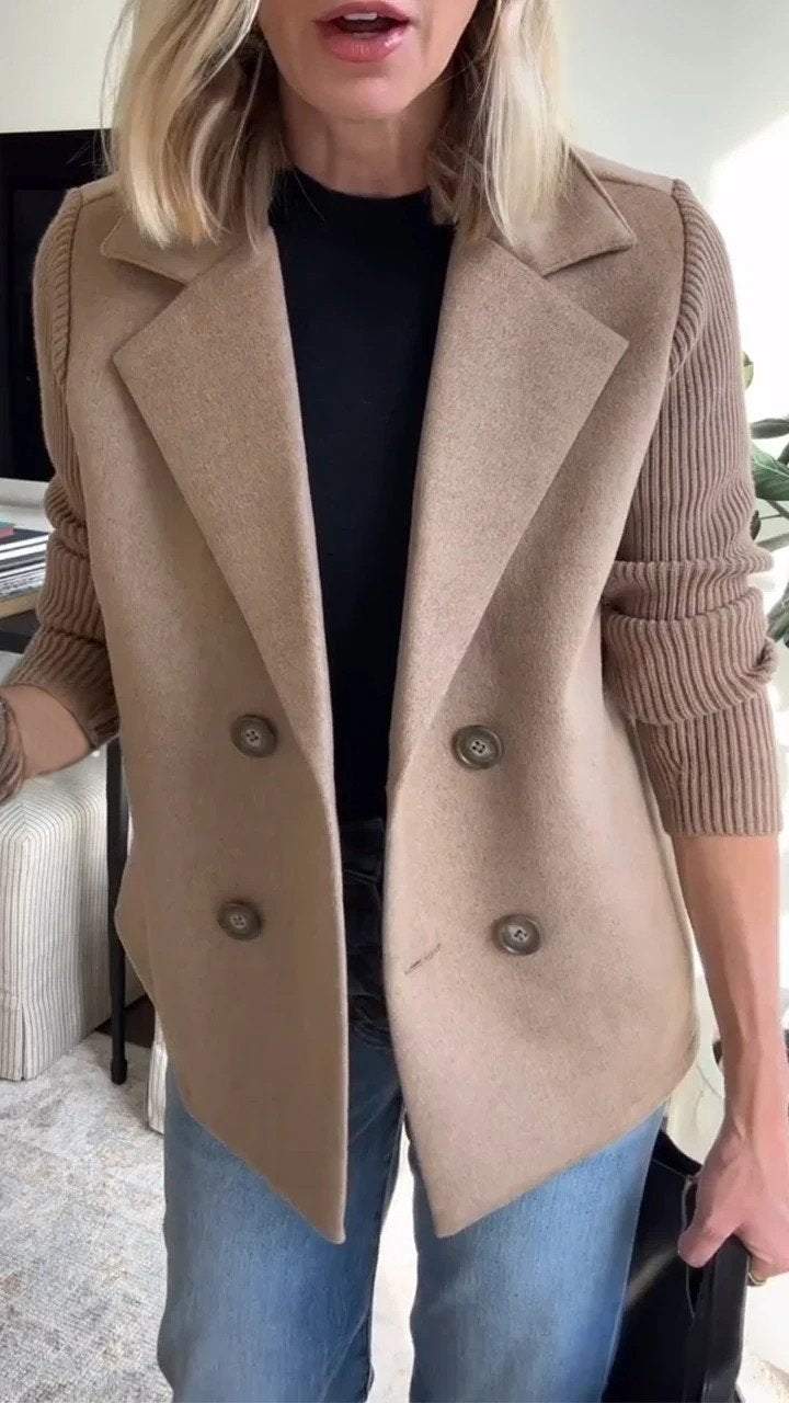 Pauline | Blazer chic et décontracté à boutons – élégance sans effort
