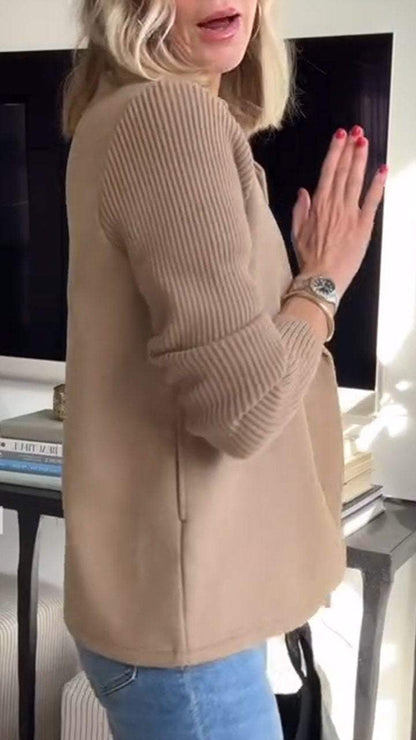 Pauline | Blazer chic et décontracté à boutons – élégance sans effort