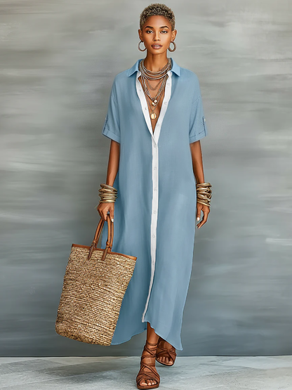 NELYA™ | Robe Lin