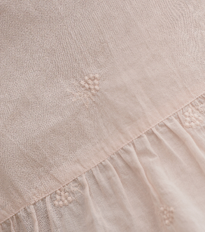 Aitana™ | Robe longue en coton et dentelle