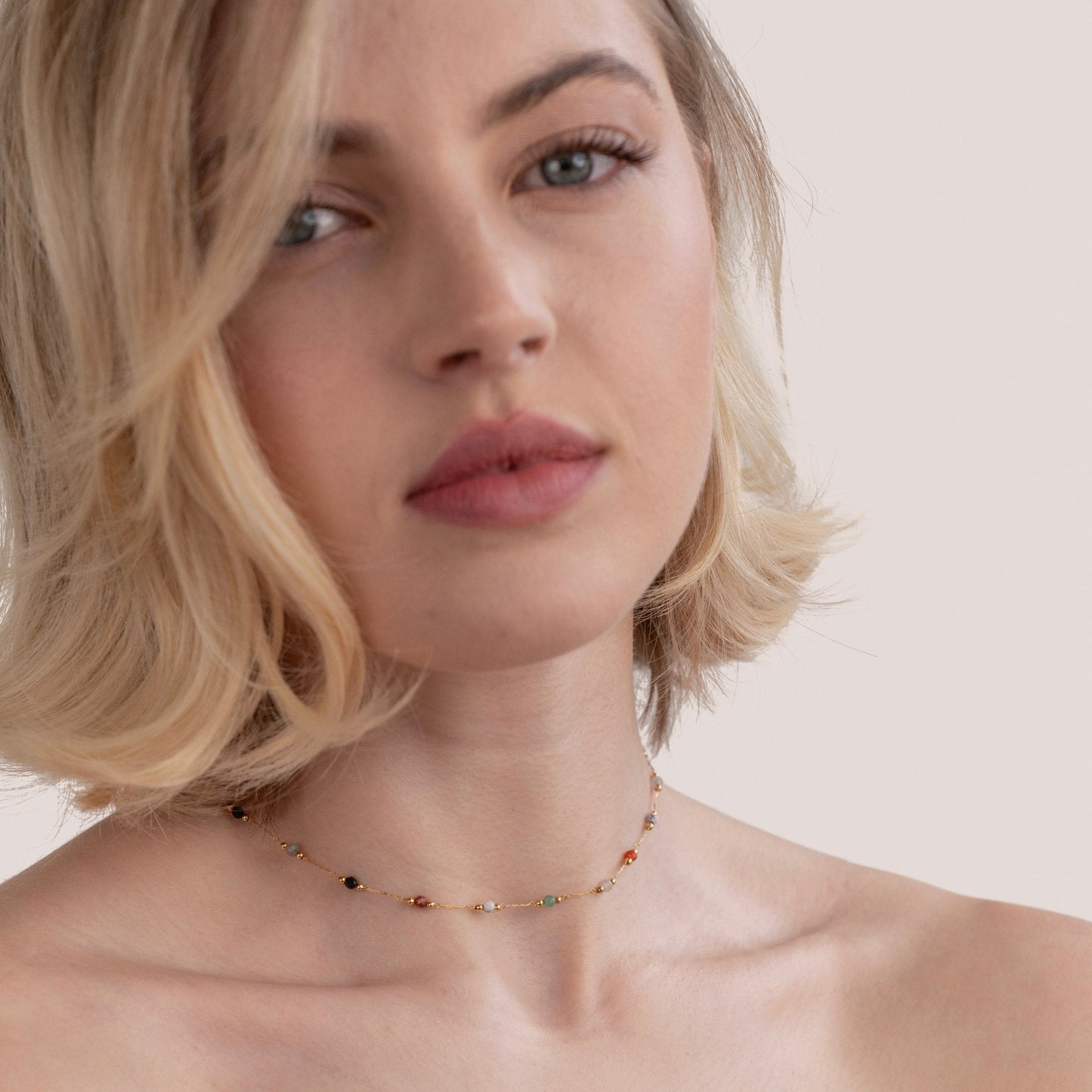 Freya™ | Collier minimaliste avec pierre