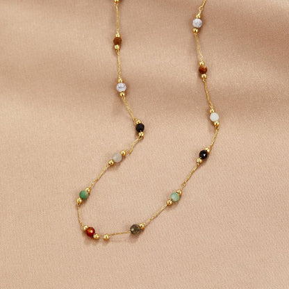 Freya™ | Collier minimaliste avec pierre