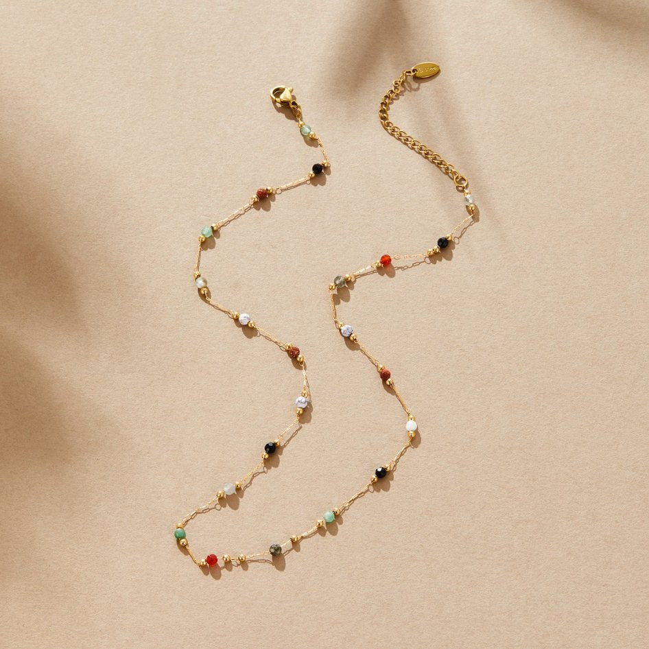 Freya™ | Collier minimaliste avec pierre