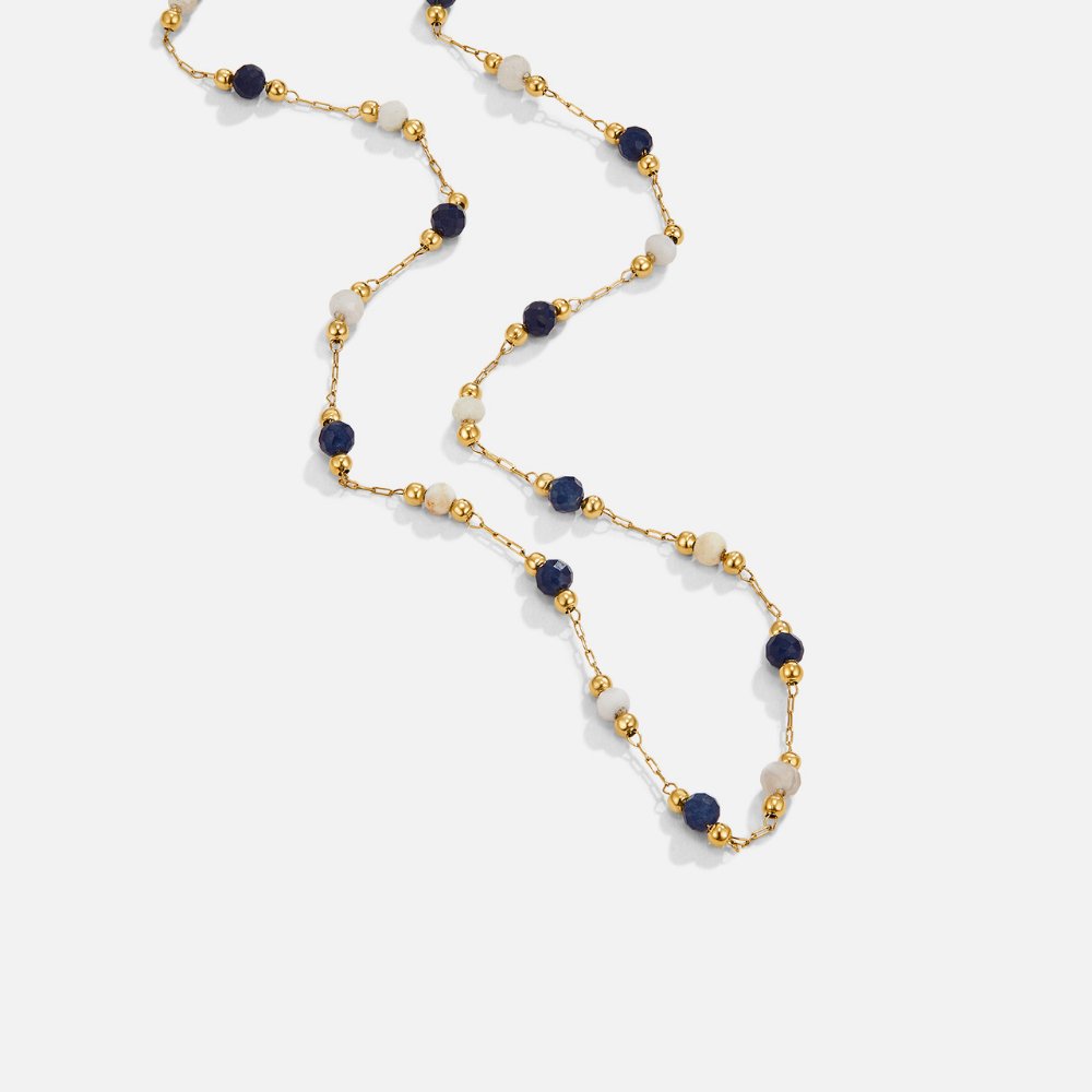 Hana™ | Collier à couches avec pierres