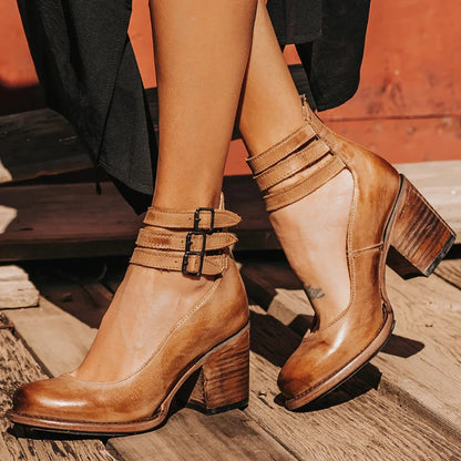 Britta™ | Bottines élégance western chic