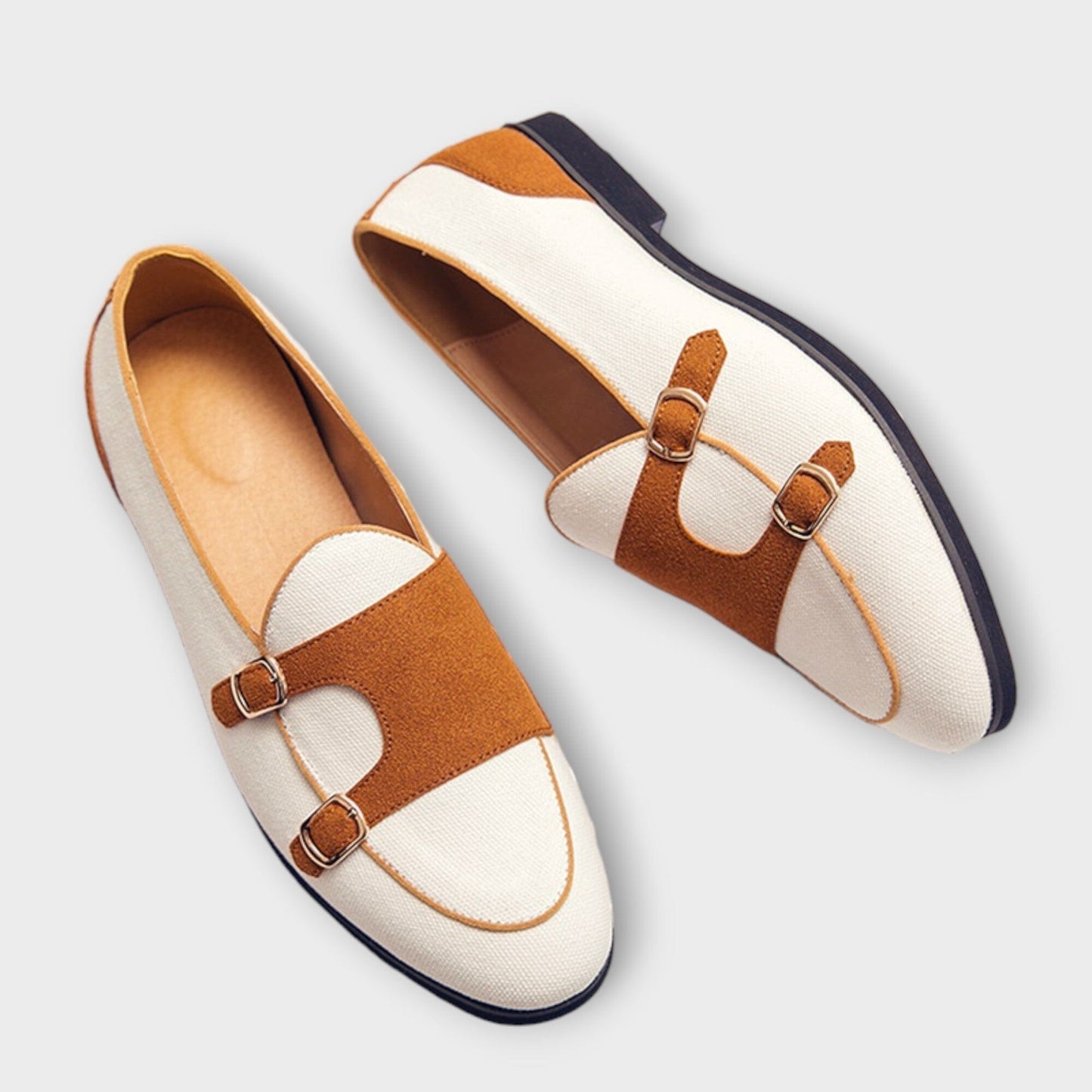 Marina™ | Mocassins bicolores à enfiler