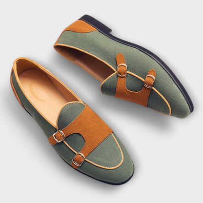 Marina™ | Mocassins bicolores à enfiler