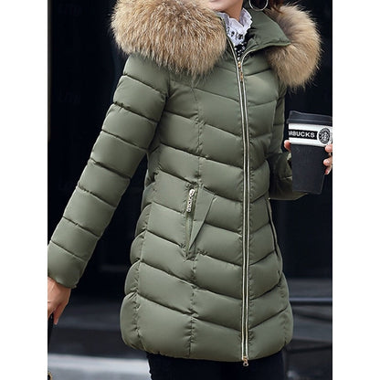 Gwendolyn | Parka d’hiver matelassée à capuche