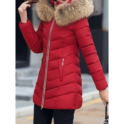 Gwendolyn | Parka d’hiver matelassée à capuche