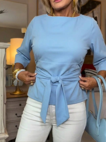 Nina™ | T-shirt en coton à nouer