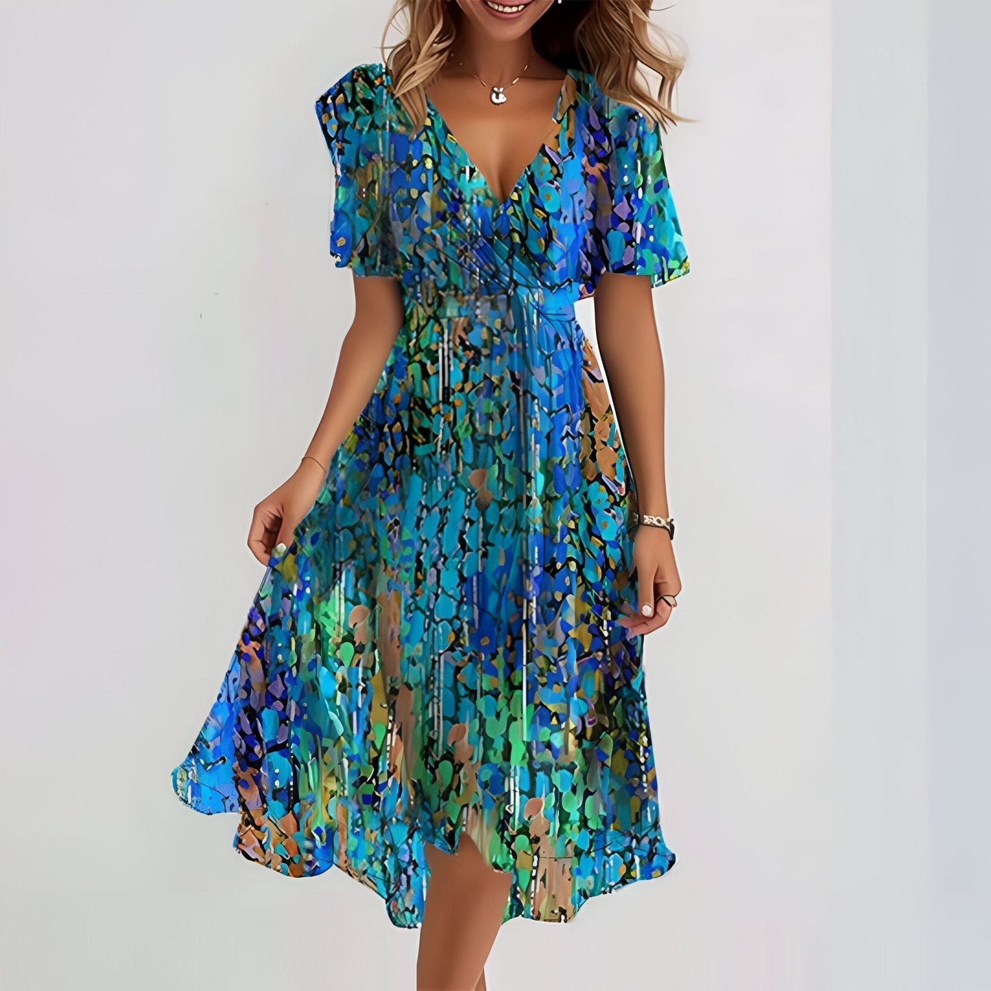 Sandra™ | Elegantes Sommerkleid