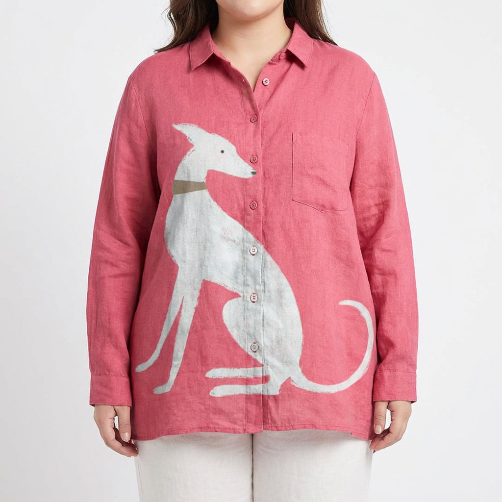 Amélie™ | Blouse d’été en lin élégante