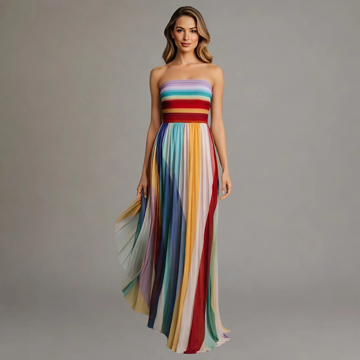 LARAH™ | ROBE LONGUE DÉCONTRACTÉE