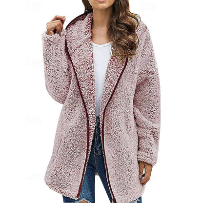 Adaline | Manteau douillet à capuche