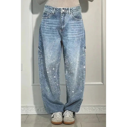 Amoria™ | Jeans ornés de bijoux fantaisie