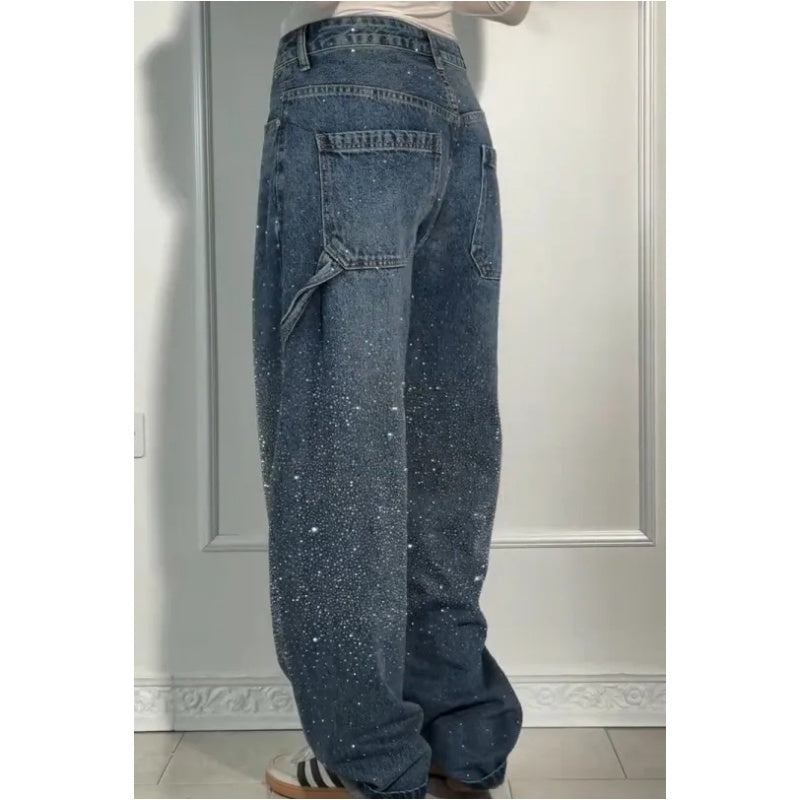 Amoria™ | Jeans ornés de bijoux fantaisie