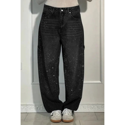 Amoria™ | Jeans ornés de bijoux fantaisie