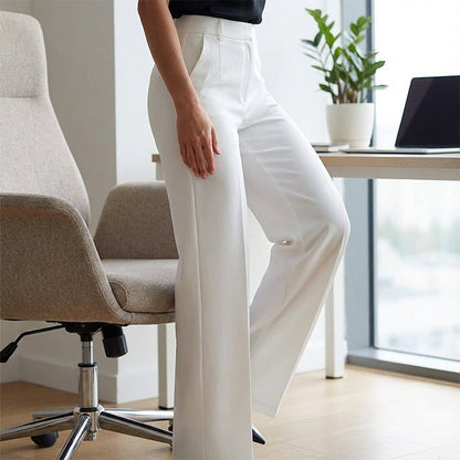 Elvire™ | Pantalon de costume taille haute
