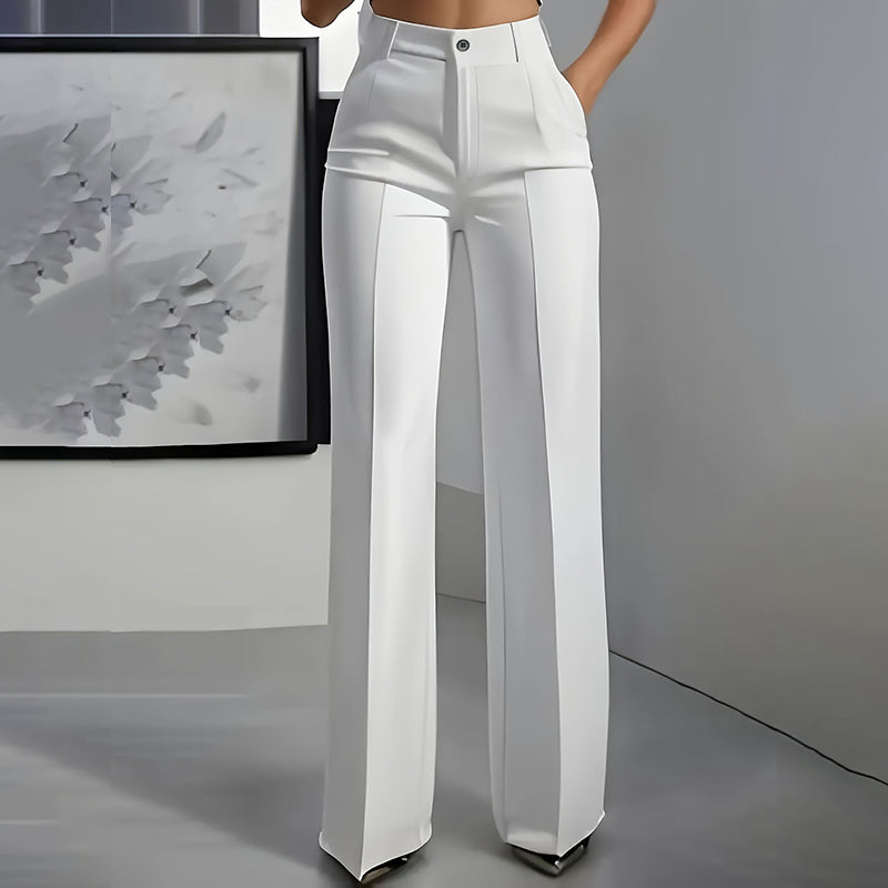 Elvire™ | Pantalon de costume taille haute
