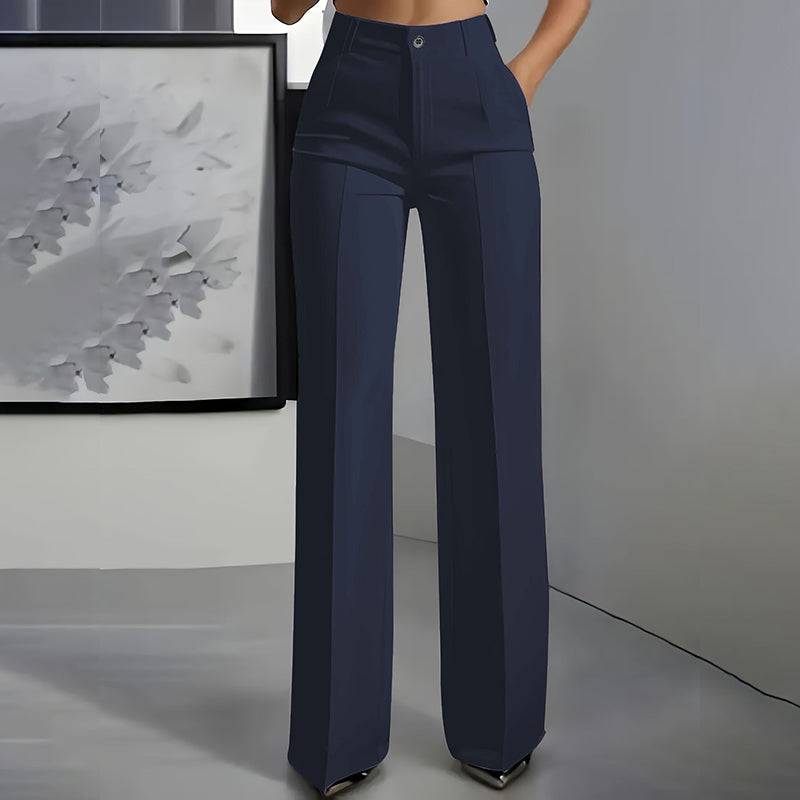 Elvire™ | Pantalon de costume taille haute