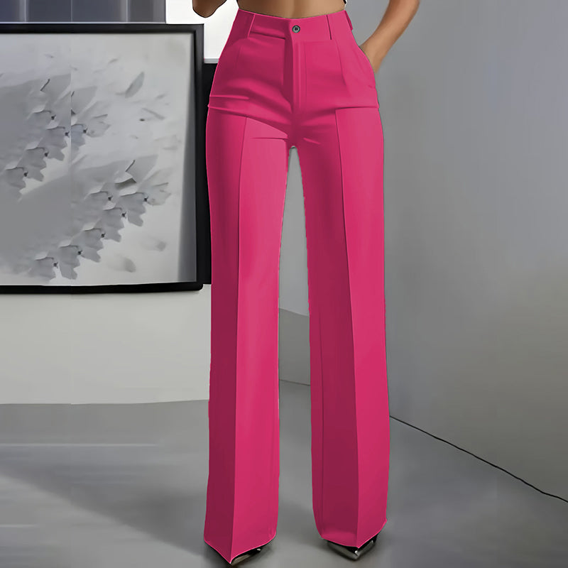 Elvire™ | Pantalon de costume taille haute