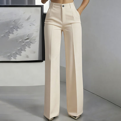 Elvire™ | Pantalon de costume taille haute