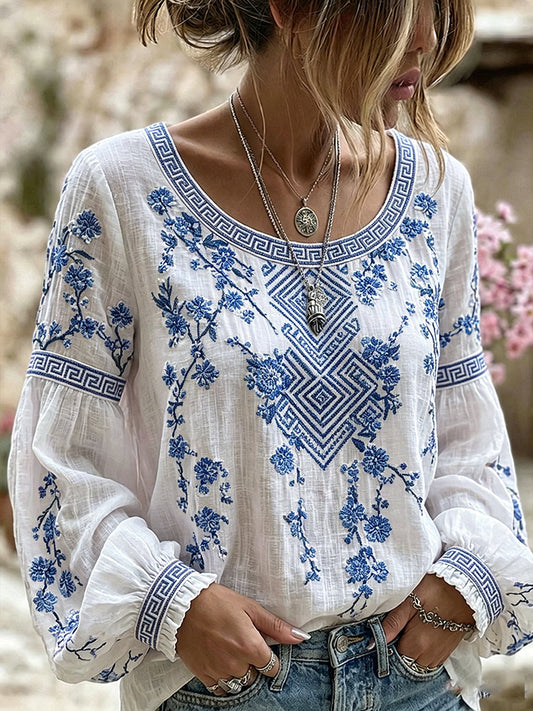 Midsommar™ | Top vintage fleuri